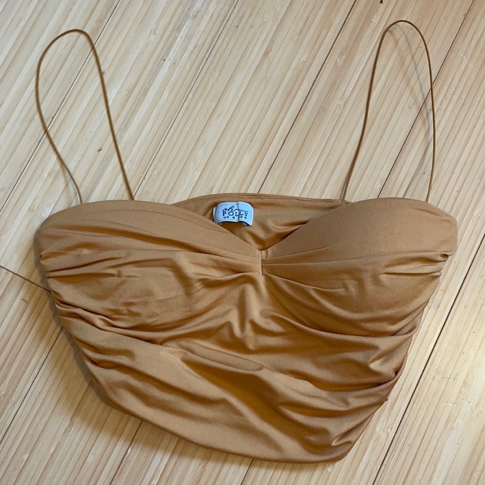 Oh Polly Mustard Yellow Crop